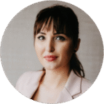 Portrait of Maria Boboc, Territory Manager at Trustlinks.