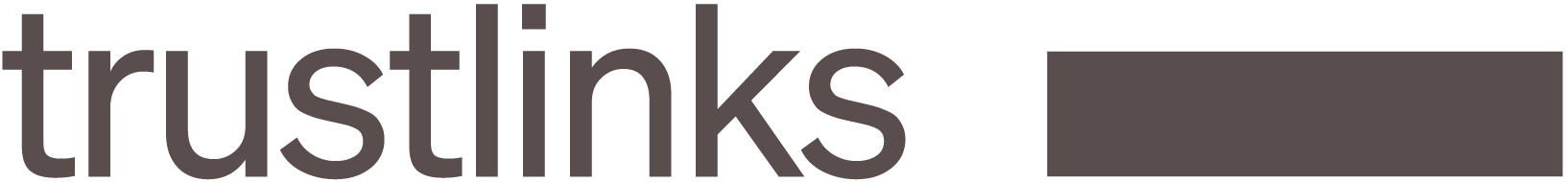 Trustlinks logo brown.