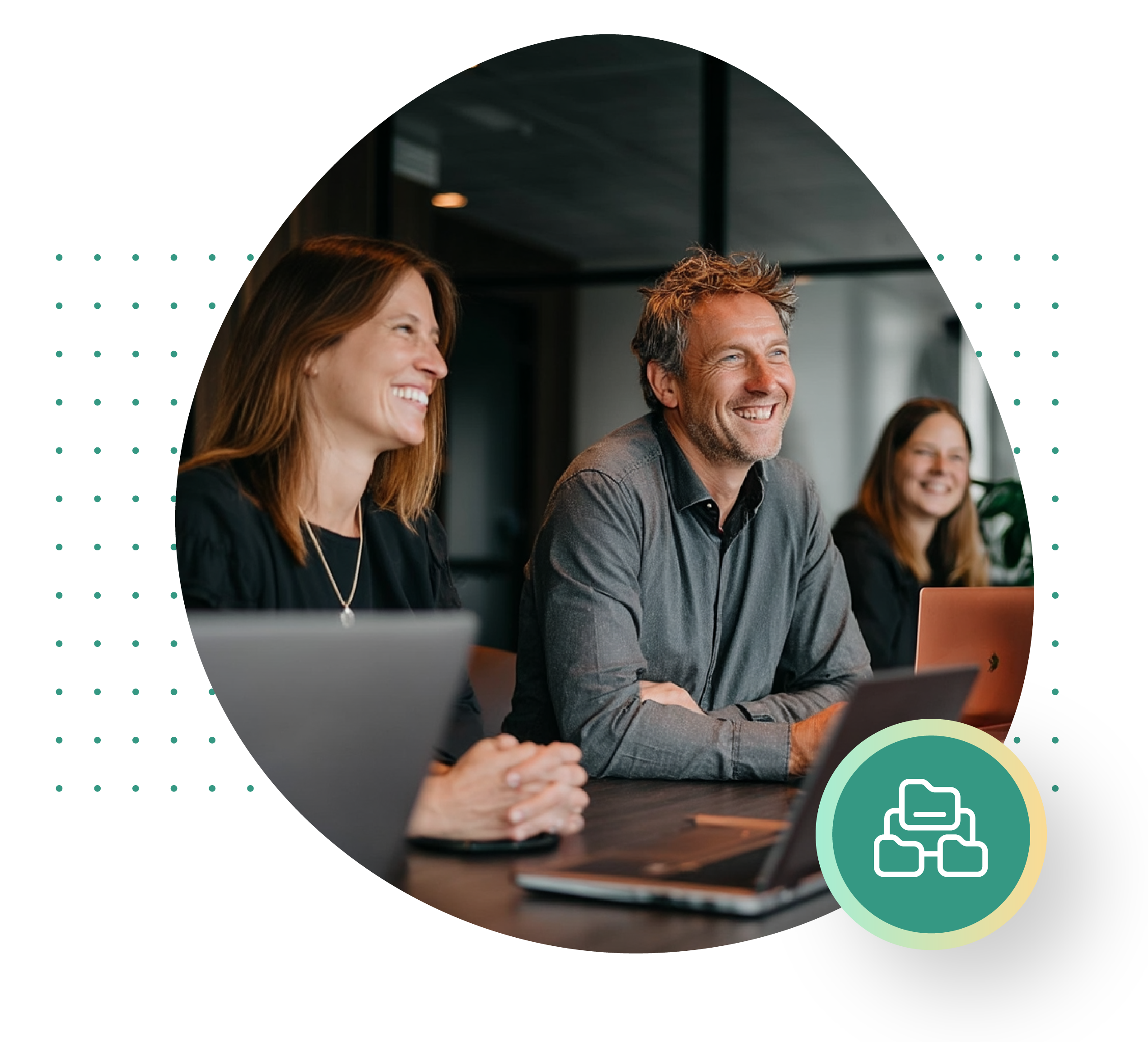 Team discussion on strengthening organisational accountability.