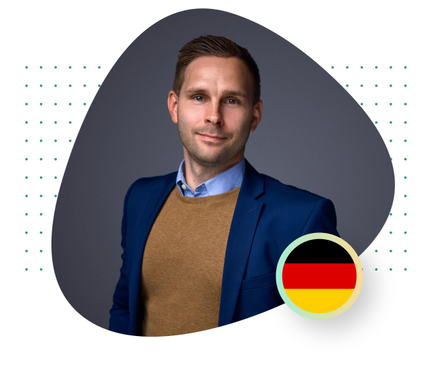 Philipp Garz, sales manager Germany.